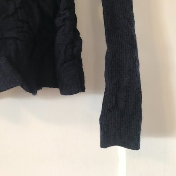 Sparrow | Navy Dimpled Cardigan - Picture 6 of 12